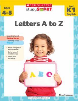 Paperback Letters A to Z, Level K1 Book