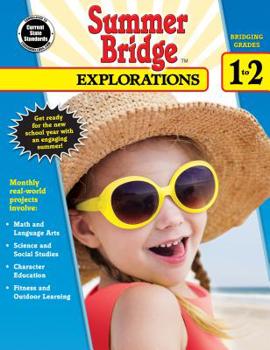 Paperback Summer Bridge Explorations, Grades 1 - 2 Book
