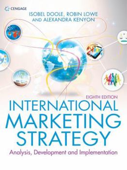 Paperback International Marketing Strategy: Analysis, Development & Implementation Book