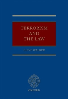 Hardcover Terrorism and the Law Book