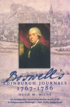 Paperback Boswell's Edinburgh Journals: 1767-1786 Book
