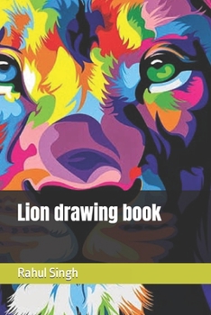 Paperback Lion drawing book