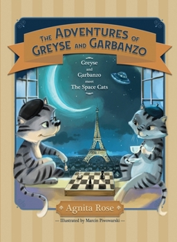 Paperback Greyse and Garbanzo Meet the Space Cats Book