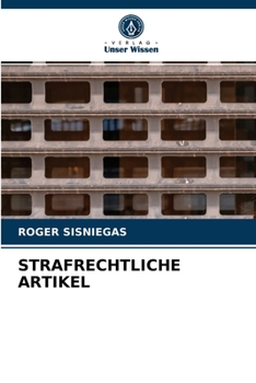 Paperback Strafrechtliche Artikel [German] Book