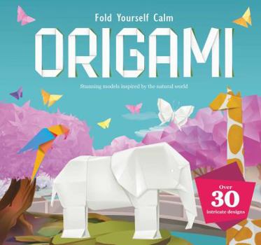 Paperback Fold Yourself Calm Origami Book