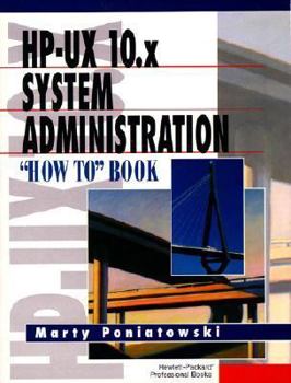 Paperback HP-UX 10.X System Administration "How To" Book