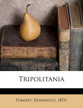 Paperback Tripolitania [Italian] Book