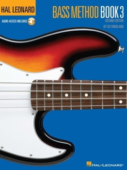 Hal Leonard Bass Method Book 3 [With CD (Audio)]