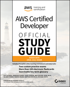 Paperback AWS Certified Developer Official Study Guide: Associate (Dva-C01) Exam Book