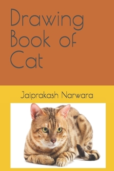 Paperback Drawing Book of Cat Book