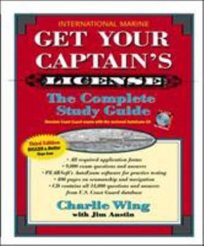 Paperback Get Your Captain's License, Third Edition [With CDROM] Book