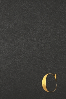 C: Executive Monogram Initial To Do List Notebook | Daily Checklist Planner