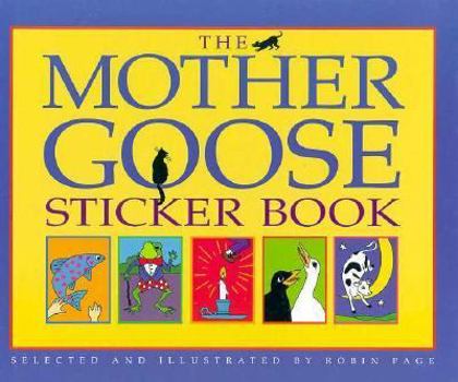 Hardcover The Mother Goose Sticker Book