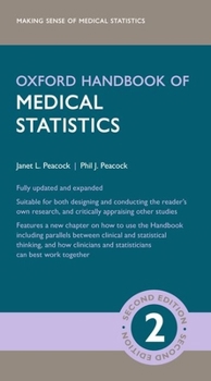 Paperback Oxford Handbook of Medical Statistics Book