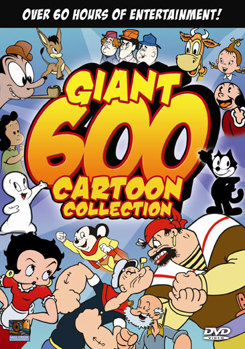DVD Giant 600 Cartoon Collection Book