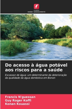 Paperback Do acesso à água potável aos riscos para a saúde [Portuguese] Book