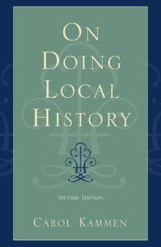 Paperback On Doing Local History Book