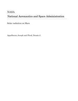 Paperback Solar Radiation on Mars Book