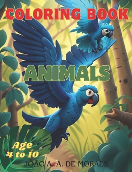 Paperback Coloring Book - Animals: Animal Coloring Book for Kids Book