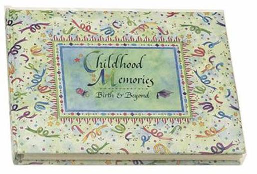 Spiral-bound Childhood Memories: Birth & Beyond Book