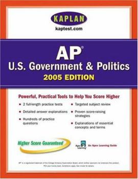 Paperback AP US Government & Politics 2005: An Apex Learning Guide Book