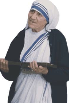Mother Teresa notebook - amazing classic writing perfect 120 lined pages #1 (Mother Teresa Notebooks)