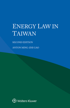 Paperback Energy Law in Taiwan Book