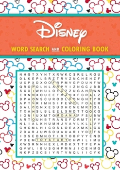 Disney Word Search and Coloring Book (Coloring Book & Word Search)