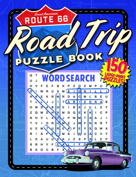 Paperback The Great American Route 66 Puzzle Book