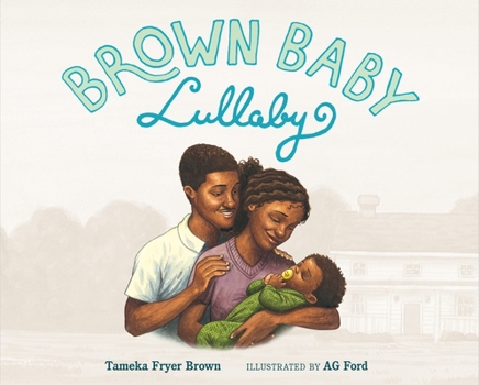 Hardcover Brown Baby Lullaby Book