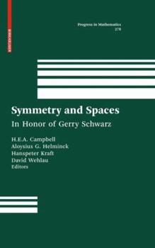 Hardcover Symmetry and Spaces: In Honor of Gerry Schwarz Book