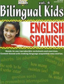 Paperback Bilingual Kids Enlish-Spanish V4 [Spanish] Book
