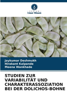 Paperback Studien Zur Variabilität Und Charakterassoziation Bei Der Dolichos-Bohne [German] Book