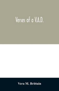 Paperback Verses of a V.A.D. Book