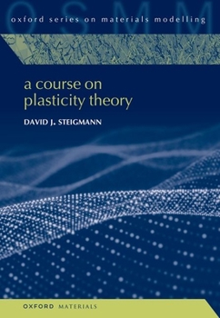 Hardcover A Course on Plasticity Theory Book