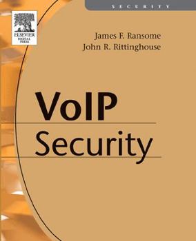 Paperback Voice Over Internet Protocol (Voip) Security Book