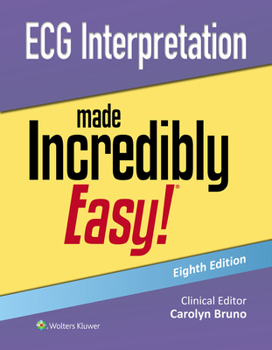 Paperback ECG Interpretation Made Incredibly Easy! Book