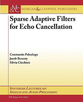 Paperback Sparse Adaptive Filters for Echo Cancellation Book