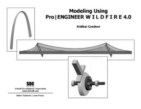 Spiral-bound Modeling Using Pro/ENGINEER Wildfire 4.0 Book