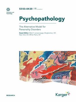 Paperback The Alternative Model for Personality Disorders: Special Topic Issue: Psychopathology 2020 Book