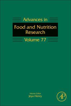 Hardcover Advances in Food and Nutrition Research: Volume 77 Book