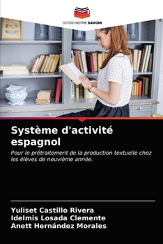 Paperback Système d'activité espagnol [French] Book