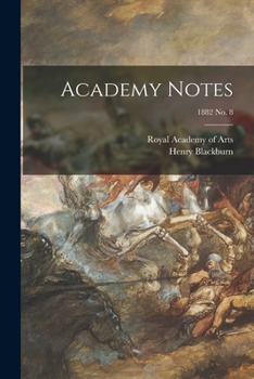 Paperback Academy Notes; 1882 no. 8 Book