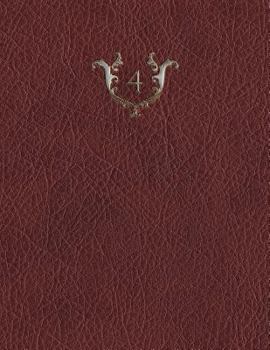 Paperback Monogram "4" Sketchbook Book