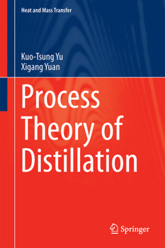 Hardcover Process Theory of Distillation Book