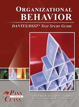 Hardcover Organizational Behavior DANTES/DSST Test Study Guide Book