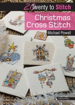 Paperback Christmas Cross Stitch Book