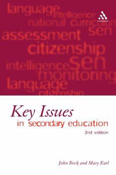 Paperback Key Issues in Secondary Education: 2nd Edition Book