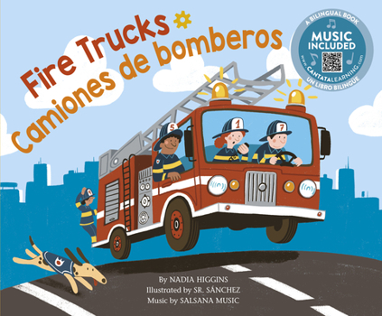 Paperback Fire Trucks / Camiones de Bomberos [Multiple Languages] Book