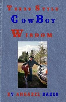 Paperback Texas Style Cowboy Wisdom Book